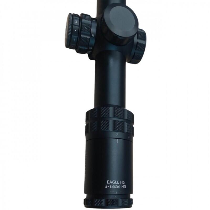 Lunette de visée HUNTERA Eagle H6 3-18x56 HD 3/6