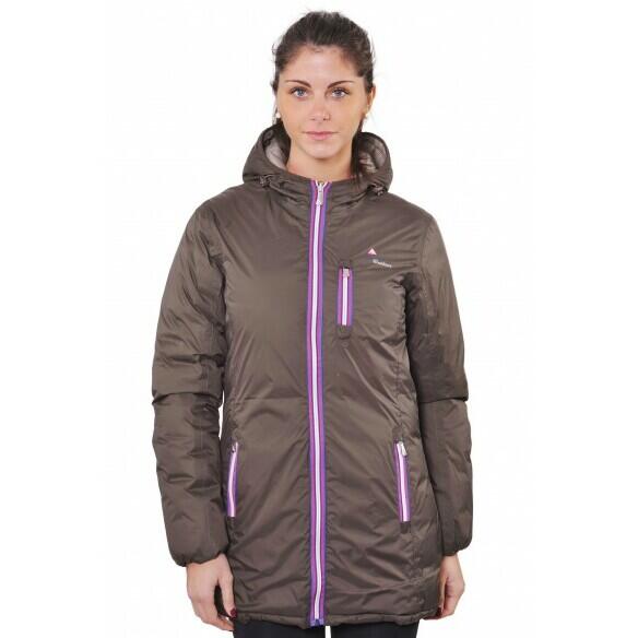 Doudoune de ski longue reversible femme Peak Mountain Awill