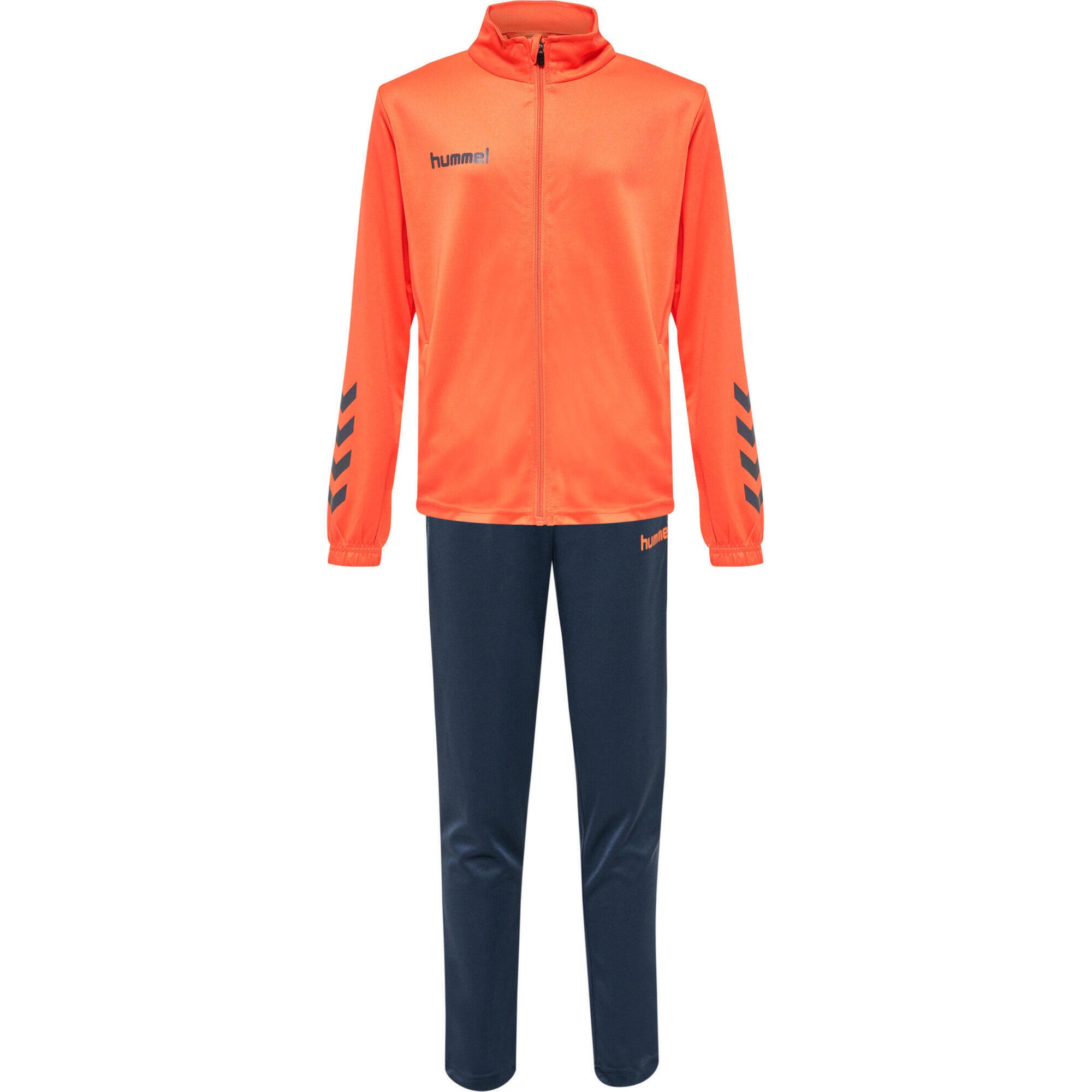 Hummel - Fermeture À Cordon Robe Hmlpromo Enfant Hummel - Survêtement - Bleu|orange - 12 À 14 Ans - Decathlon