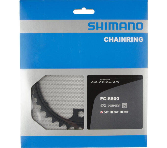 SHIMANO Kettingblad 53T Ultegra Fc-6800 (Mb) 2X11 Speed - Donkergrijs