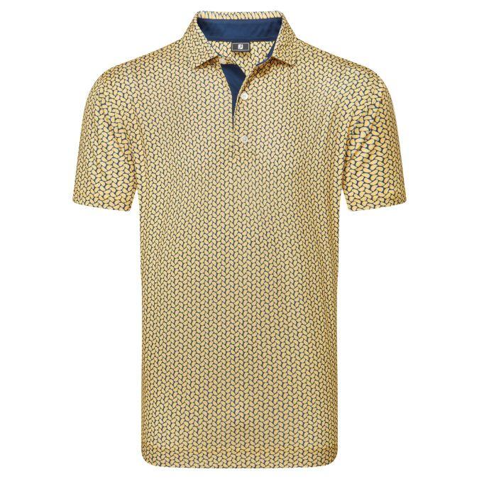 FOOTJOY FootJoy Stretch Lisle Citrus Print Heren Taxi Navy