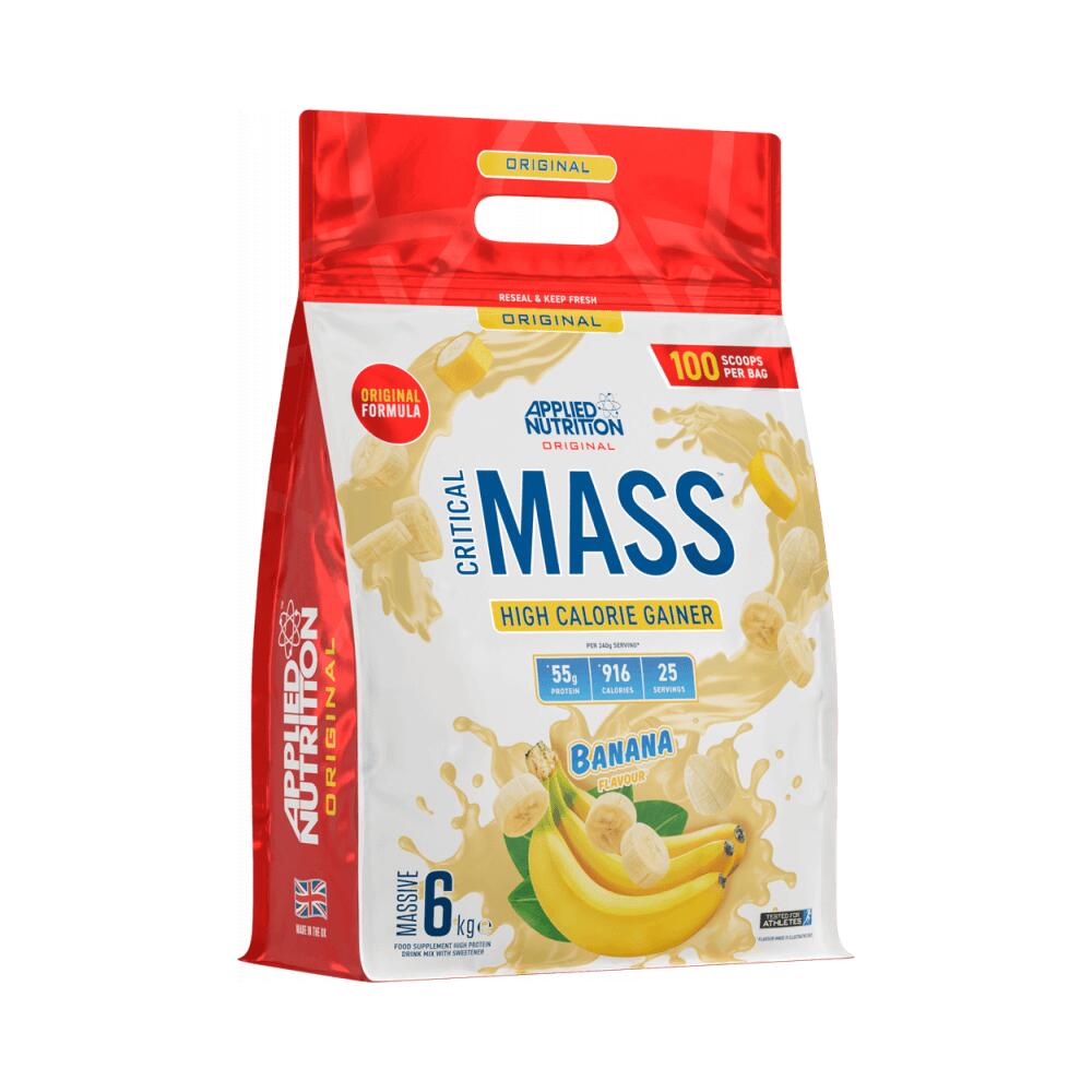 Applied Nutrition Critical Mass Original (6000g) Banana - Weight Gainer
