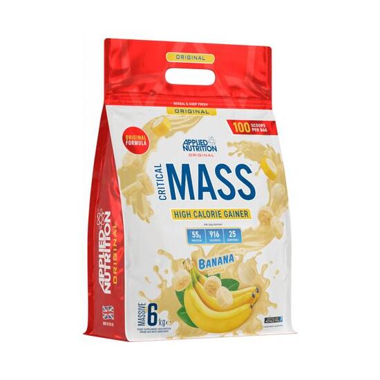 Applied Nutrition Critical Mass Original (6000g) Banana - Gewichtstoename