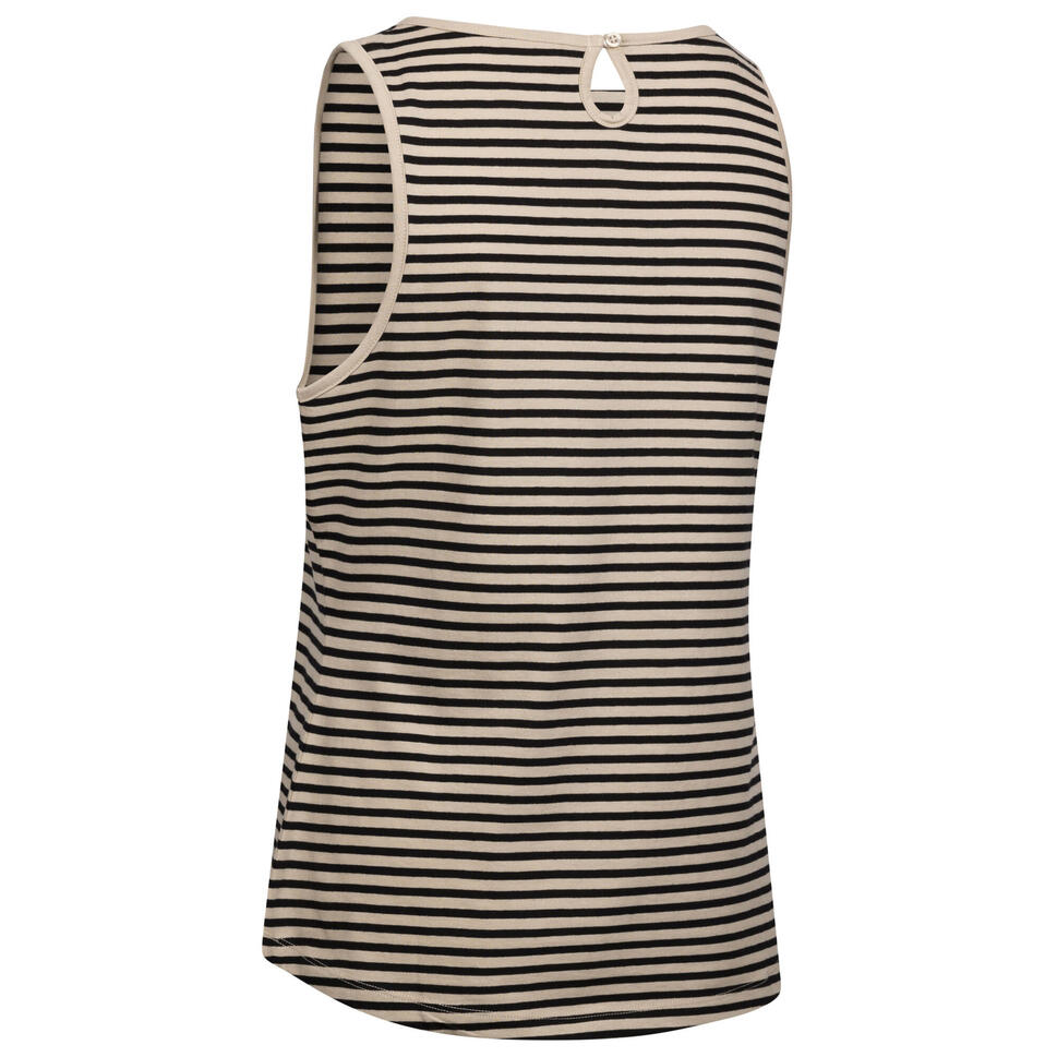 Vest Top Damski Paski Kelly