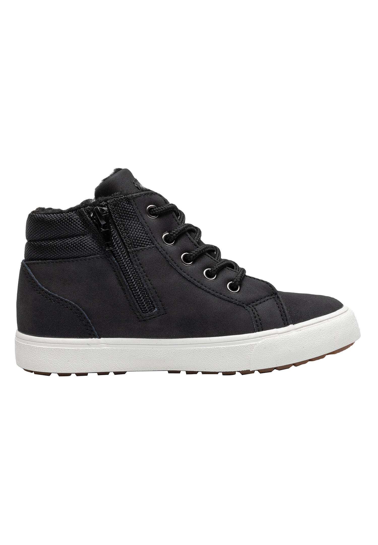 KangaROOS Kavu I High-Top Kinder Sneaker Unisex schwarz gefüttert Winterschuhe 3/7