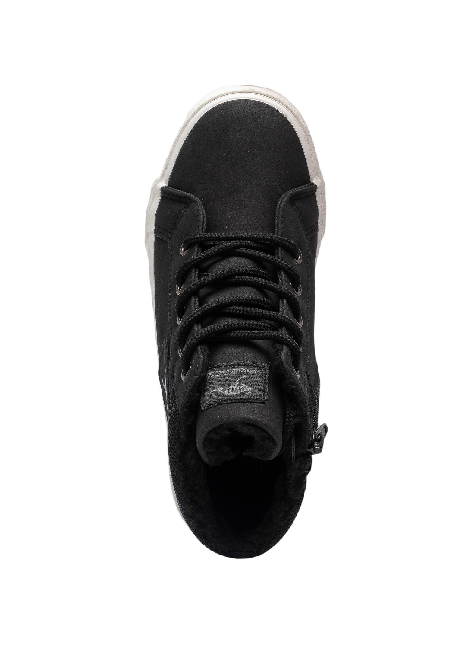KangaROOS Kavu I High-Top Kinder Sneaker Unisex schwarz gefüttert Winterschuhe 6/7