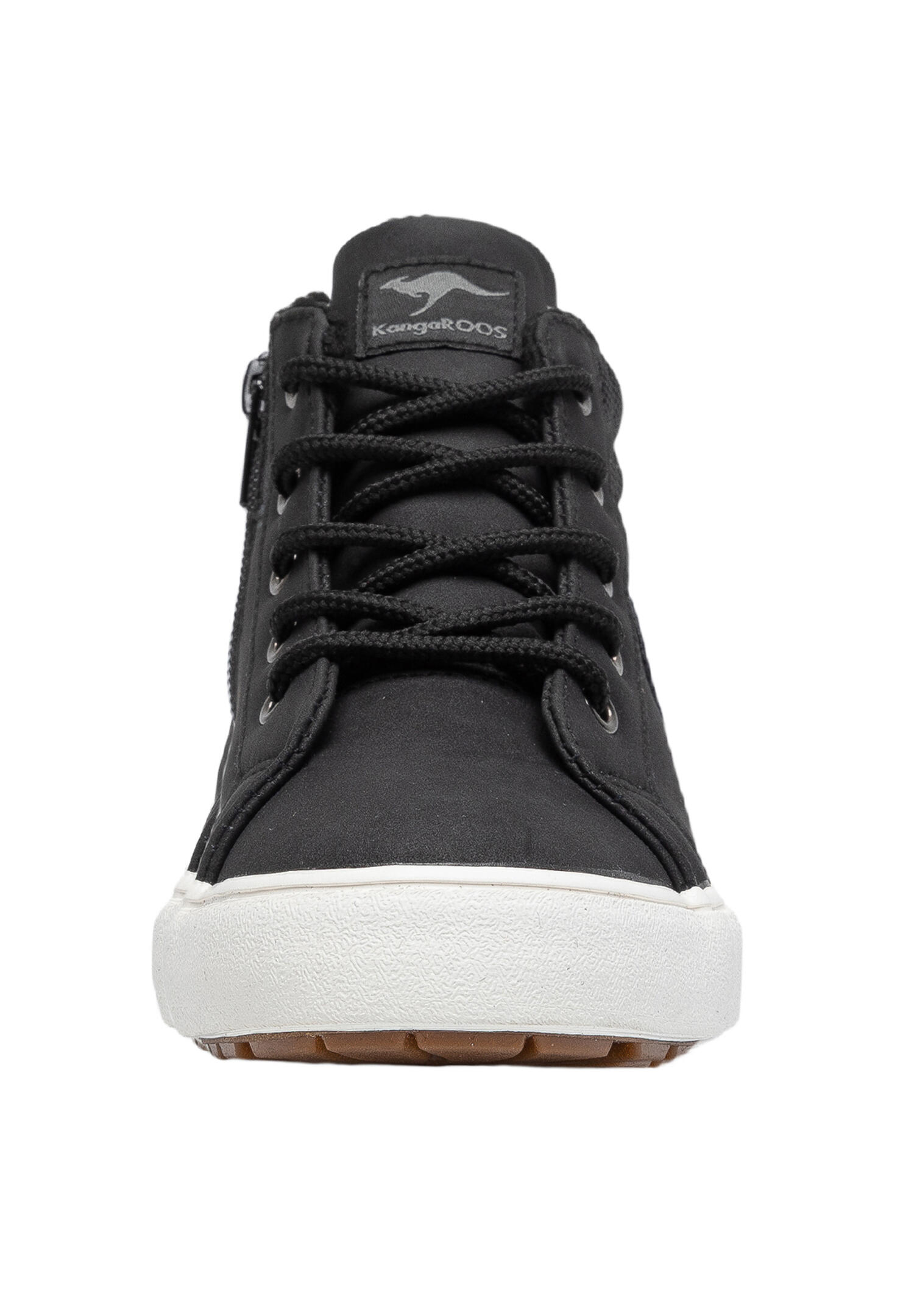 KangaROOS Kavu I High-Top Kinder Sneaker Unisex schwarz gefüttert Winterschuhe 4/7