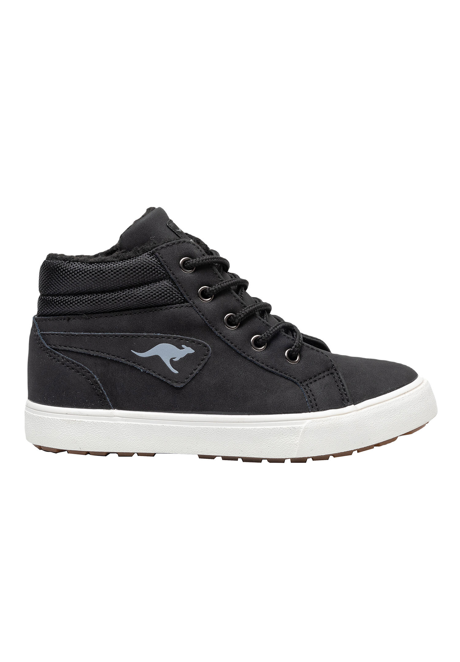 KangaROOS Kavu I High-Top Kinder Sneaker Unisex schwarz gefüttert Winterschuhe 2/7
