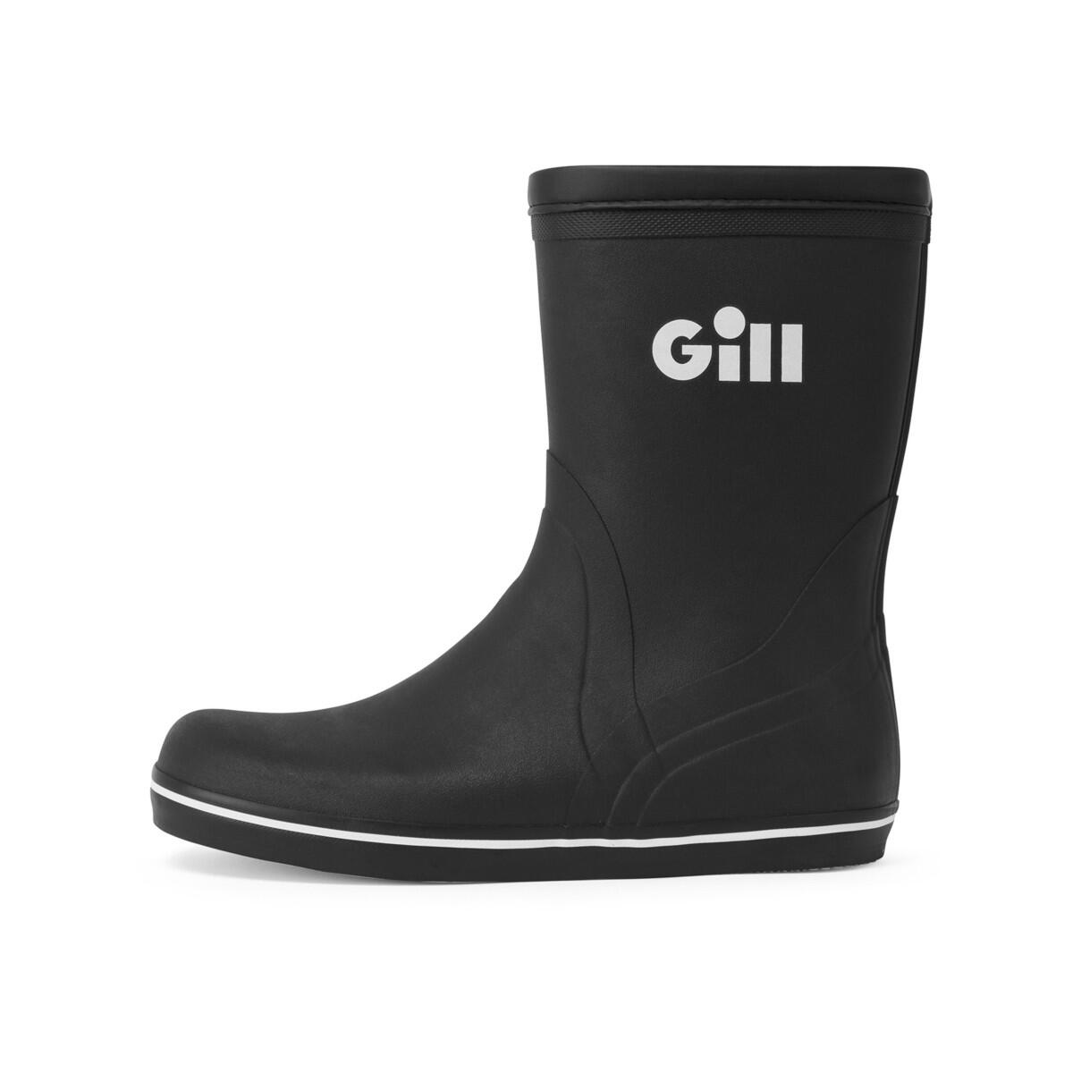 Gill - Short Cruising Boot Bottes En Caoutchouc Unisexe Noir - Chaussures Bateau - Noir - 36 - Decathlon