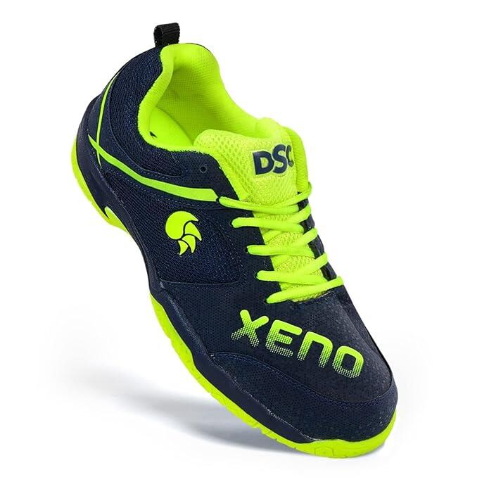 DSC DSC Xeno Badmintonschuhe | Für Männer und Jungen | Natürliche Gummi-Außensohle