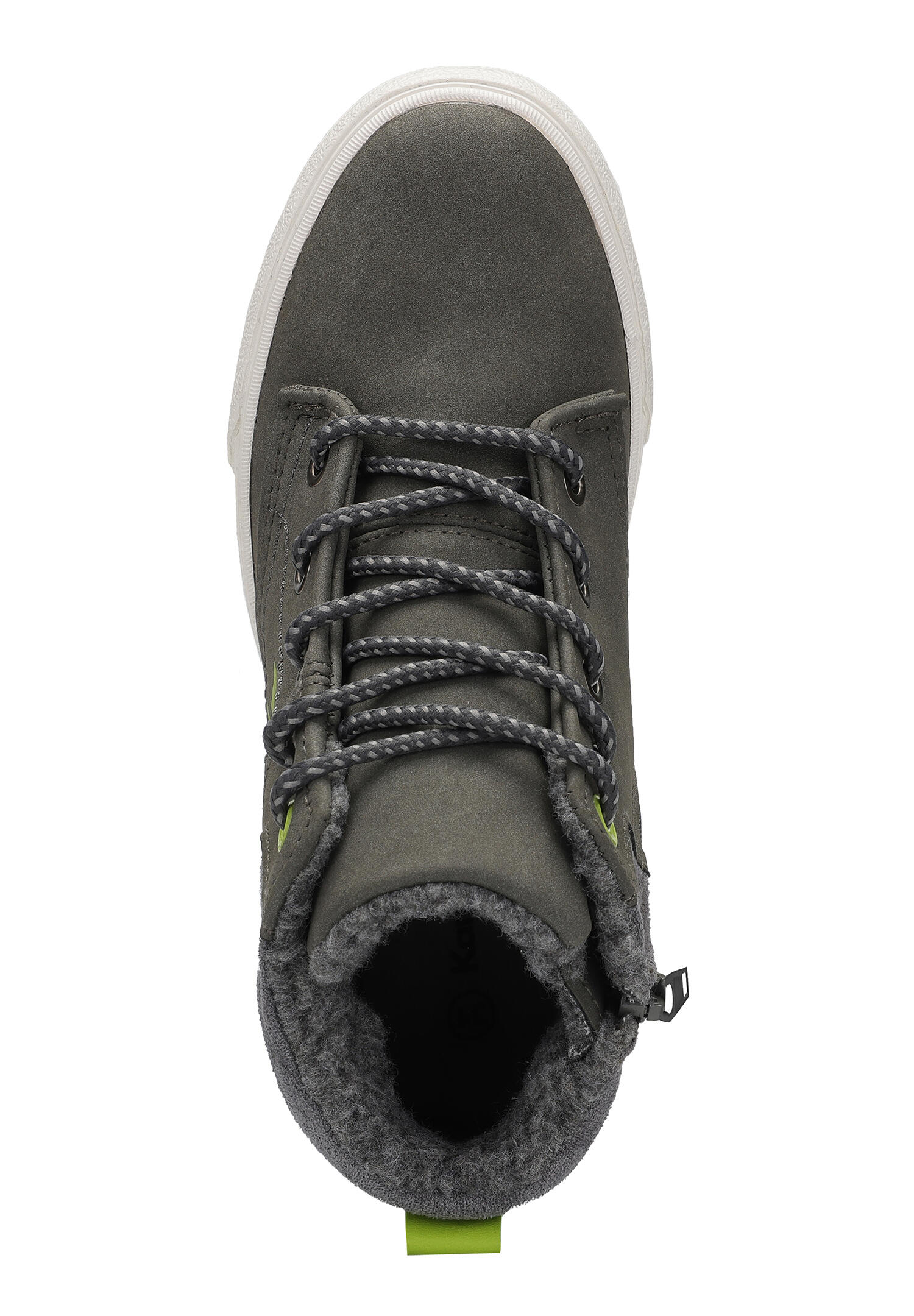KangaROOS Kavu X High-Top Kinder Sneaker Unisex grau gefüttert Winterschuhe 6/7