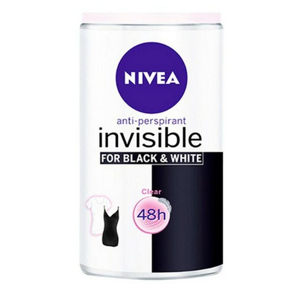 Roll-On Deodorant Nivea Black White Invisible All skin types