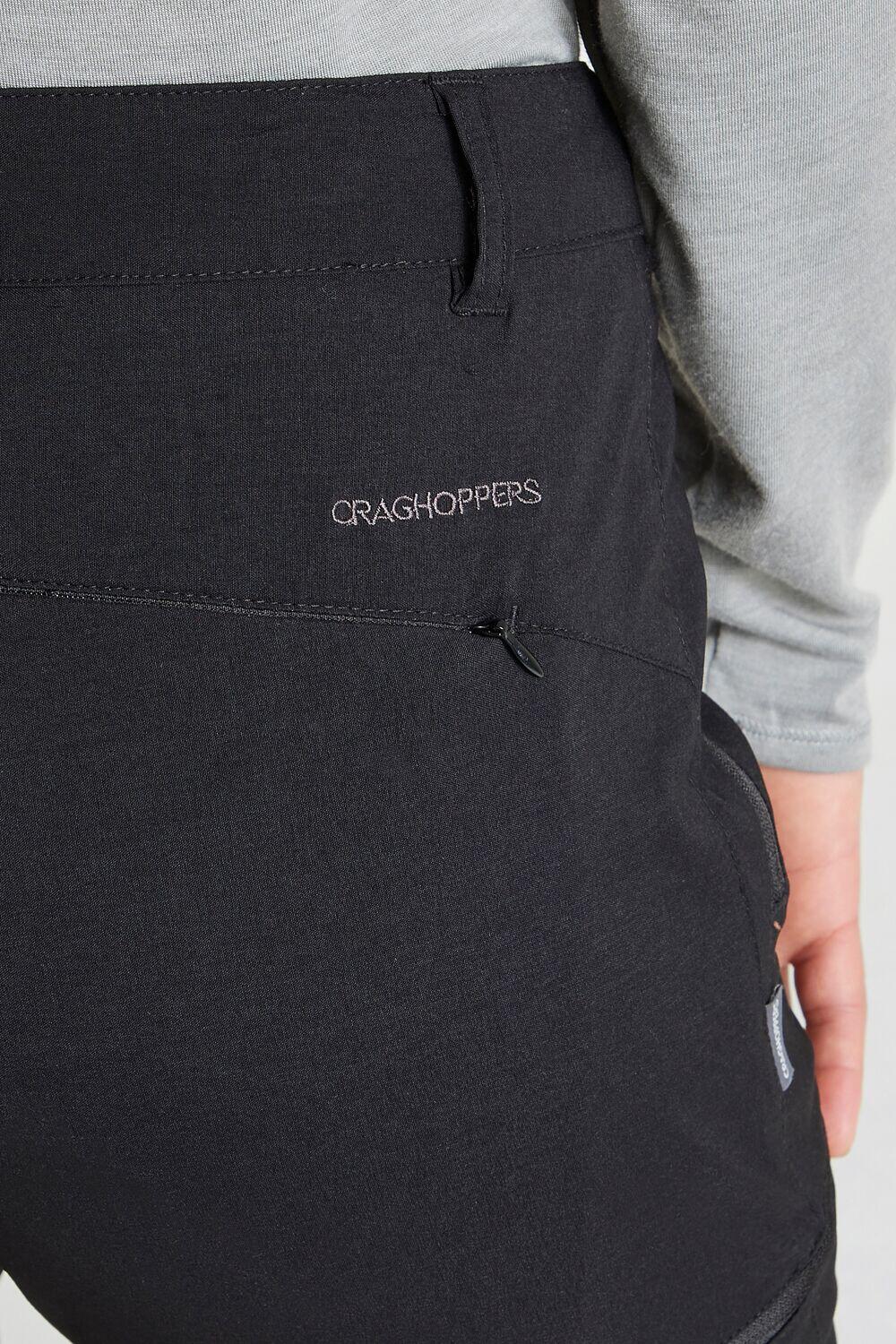 Broek Hiking Dames Waterafstotend Gerecycled Materiaal 5/5