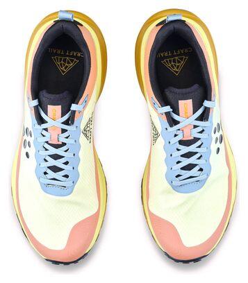 Craft Pure Trail X Pink/Yellow Men's Trail Shoes 5/7