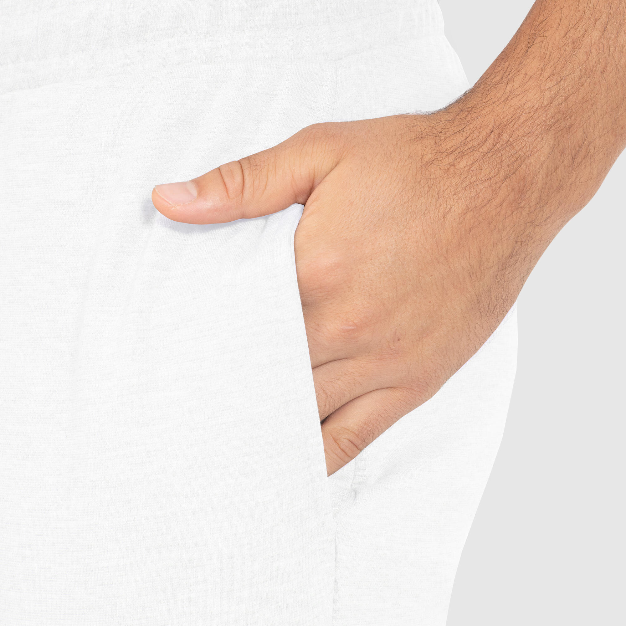 Herren Jogginghose David Creme Melange 5/6