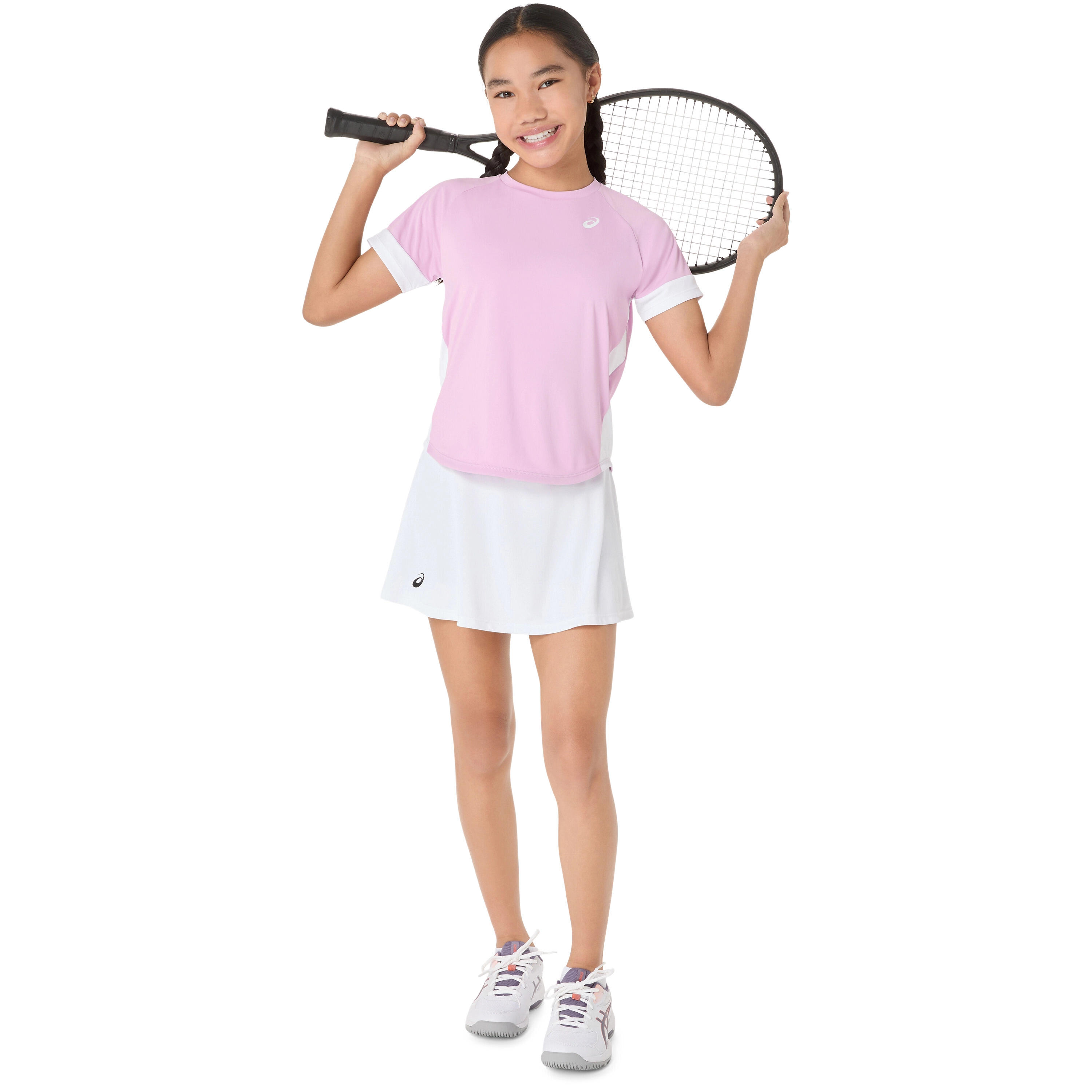 Camiseta Rosa Asics para Niña 2044A045 4/7