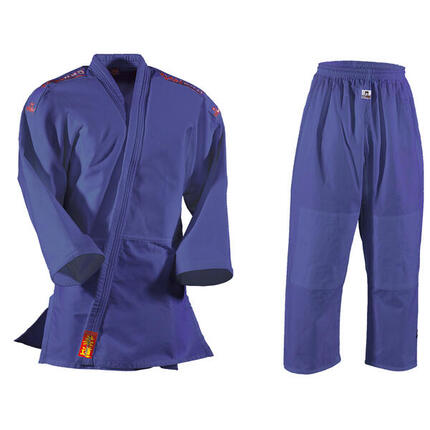 Kimono judo z paskami na ramionach dla dzieci Danrho Yamanashi