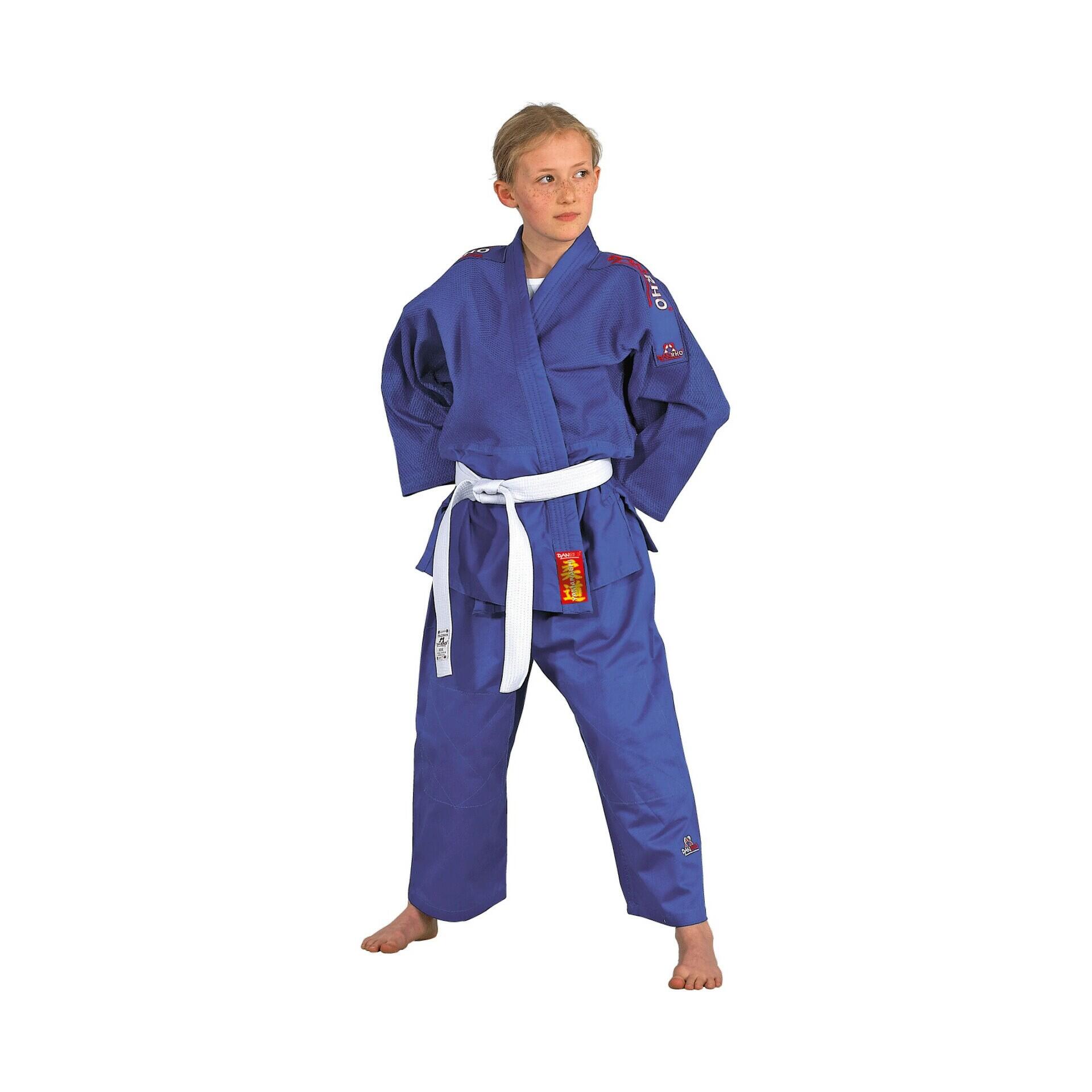 Kimono judo con strisce sulle spalle per bambini Danrho Yamanashi 2/2