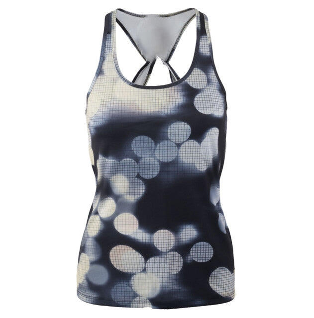 ASICS Asics Twist Womens Blue Tank Top