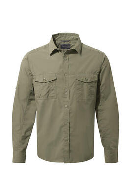 T-shirt met lange mouwen hiking heren