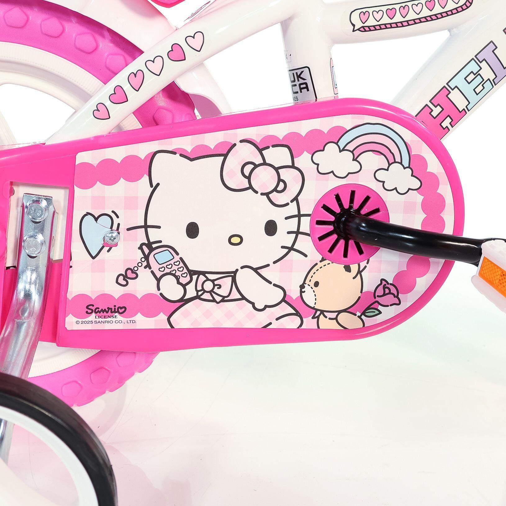 Bicicleta Niños 12 Pulgadas Hello Kitty rosado 3 años 2/5