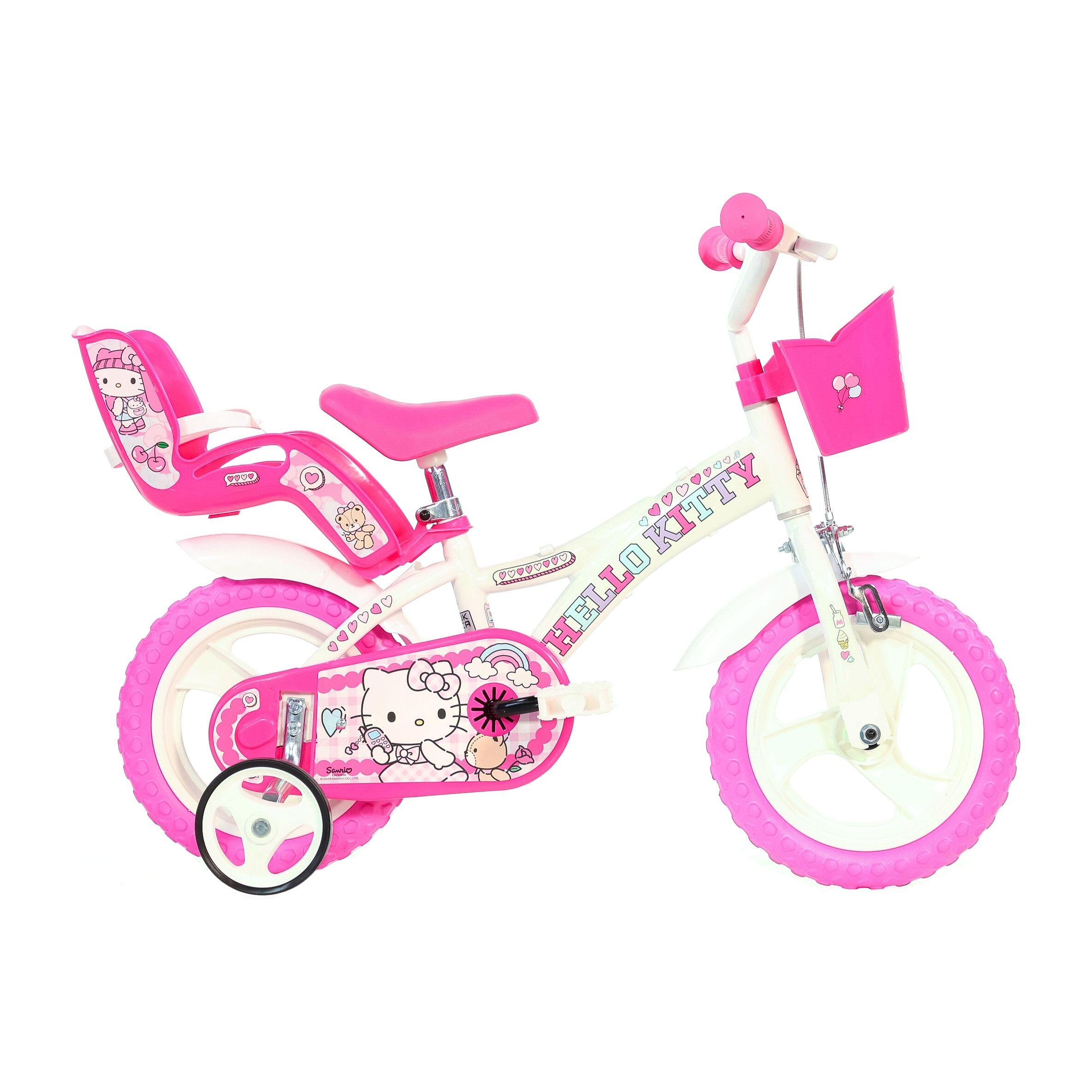 Bicicleta de Criança 12 polegadas Hello Kitty 3 anos