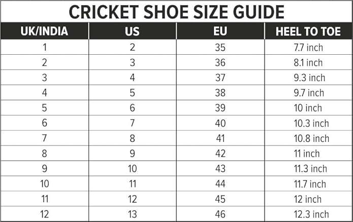 DSC Belter Cricket-Schuhe | Für Jungen & Männer | Eva-Sohle | Leicht & langlebig 6/6