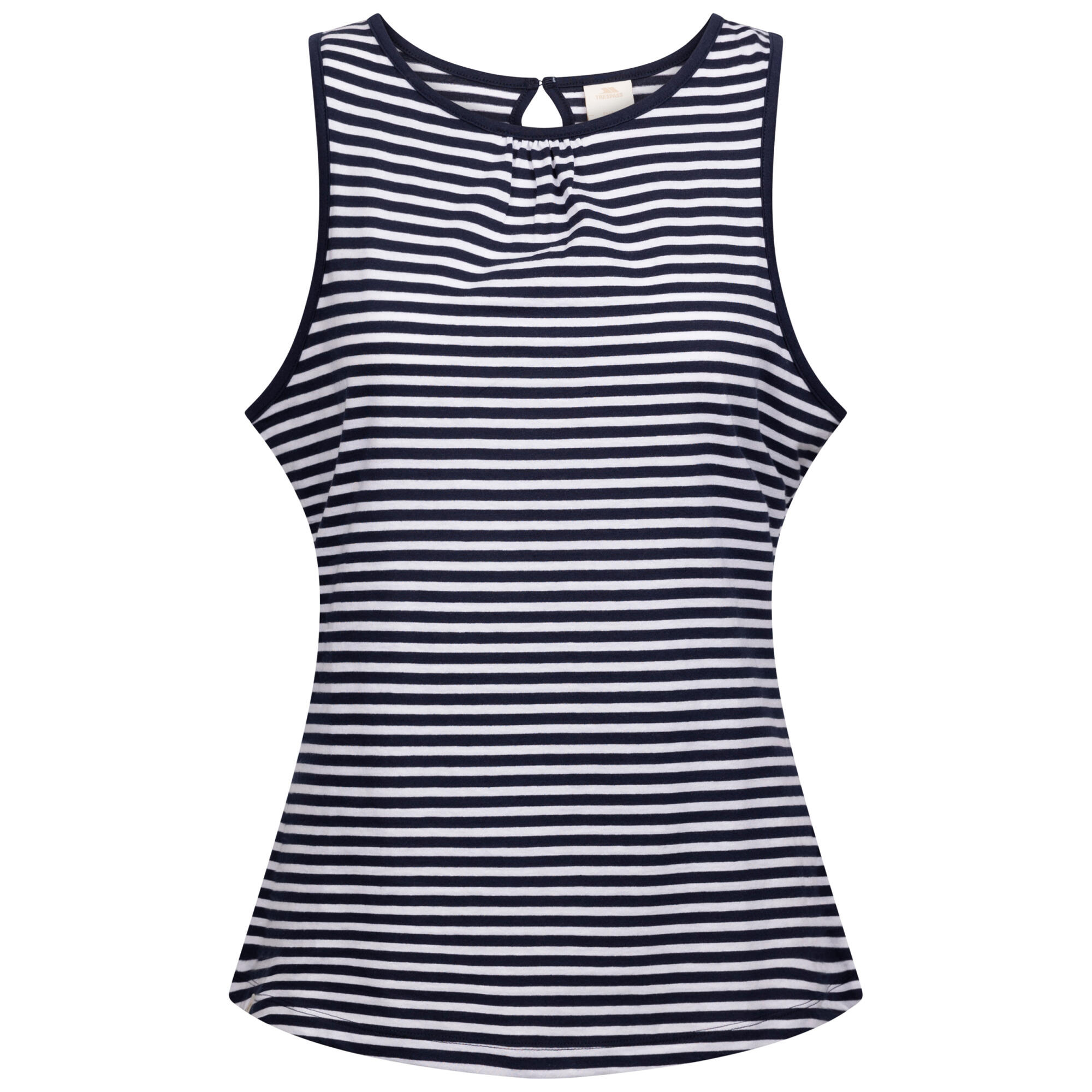 Vest Top Damski Paski Kelly