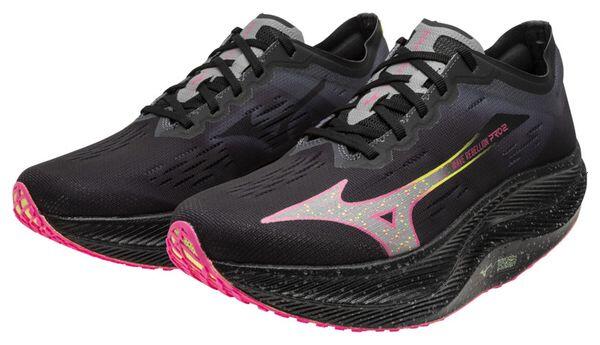 Chaussures Running Mizuno Wave Rebellion Pro 2 Noir/Rose Homme 3/5
