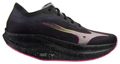 Zapatillas de Running Mizuno Wave Rebellion Pro 2 Negro/Rosa Hombre