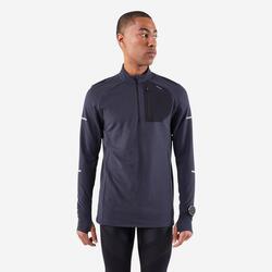 Seconde vie - T-shirt zip chaud manches longues de running Homme... - EXCELLENT