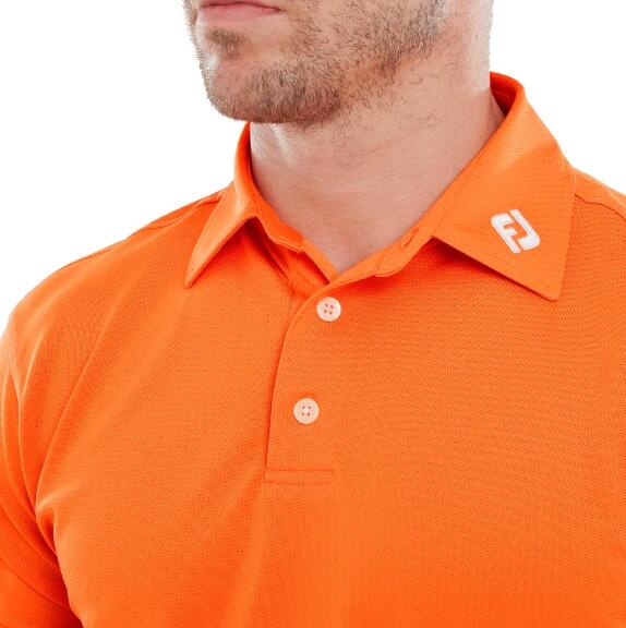 Footjoy Stretch Pique Heren Polo Shirt Oranje 5/5
