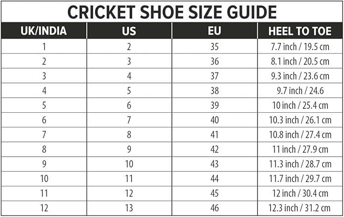 Cricket Schuhe Herren Rasen leicht - Beamer atmungsaktiv rutschfest 6/7