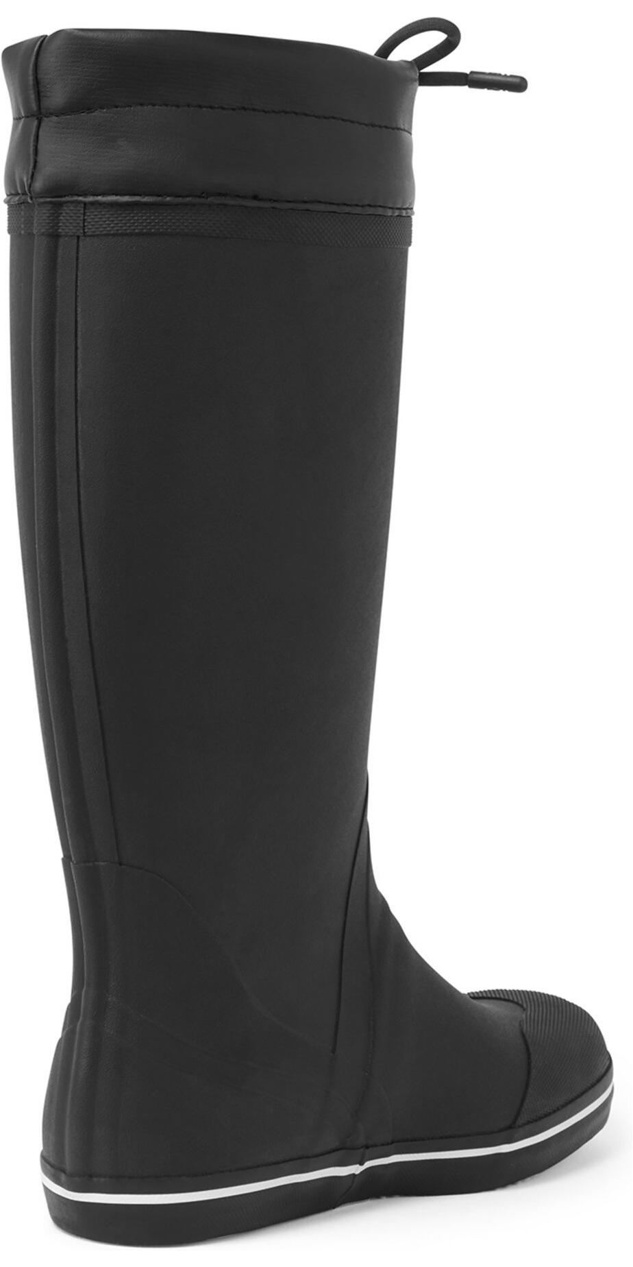 Botas de vela altas Tall Yachting para hombre/mujer negras 2/2