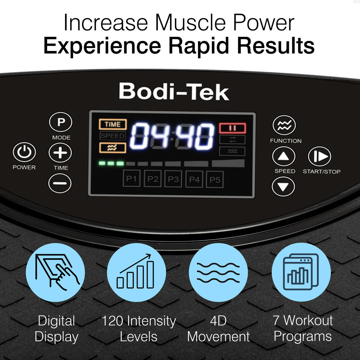 4D Vibration Plate Exercise Machine 4/7
