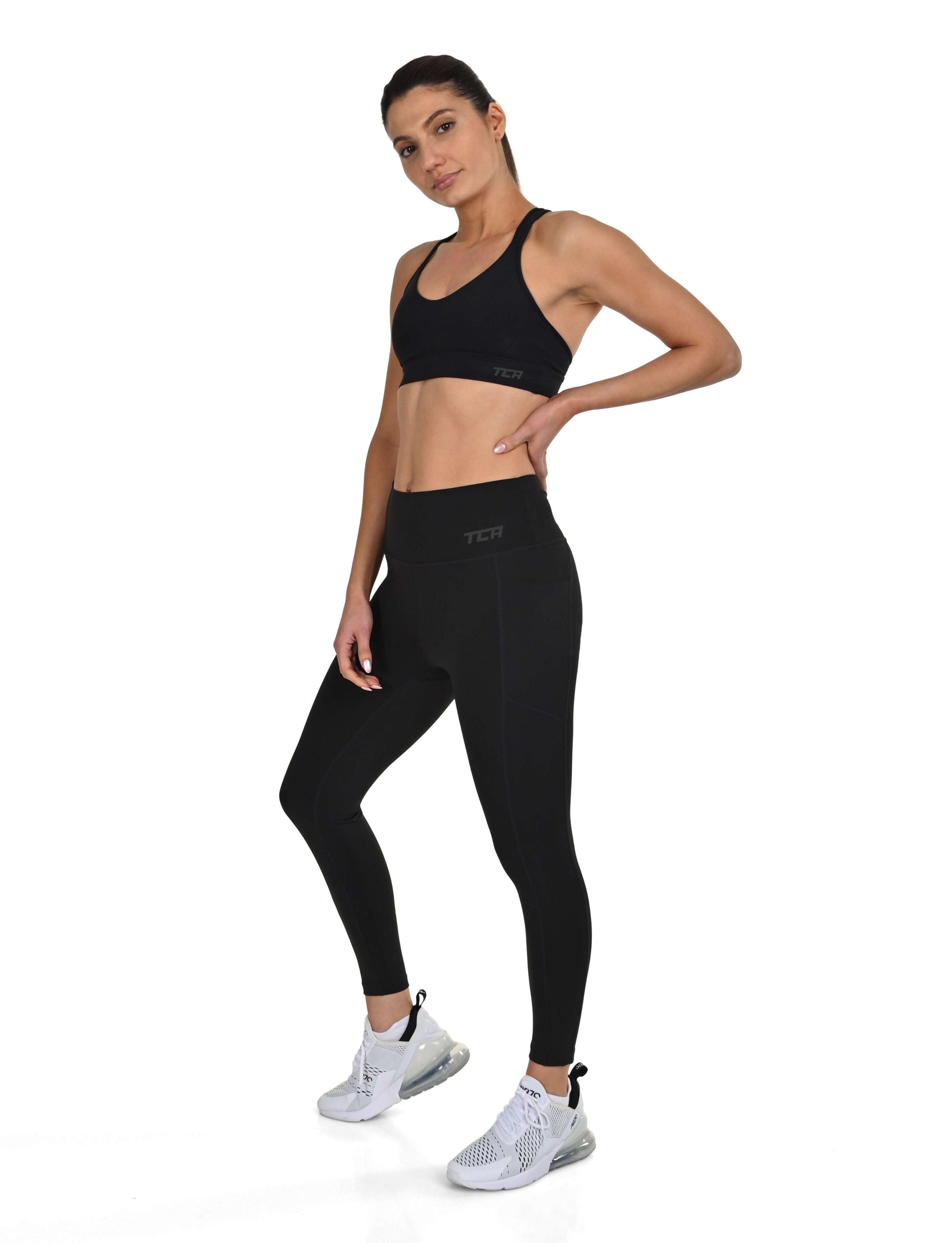 Women's Medium Impact Sports Bra - Black Stealth 3/6