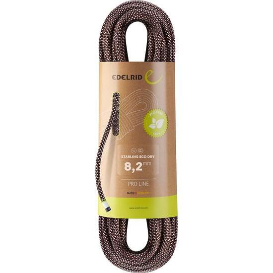 Cordes dynamiques EDELRID Starling Eco Dry 8,2 mm nuit