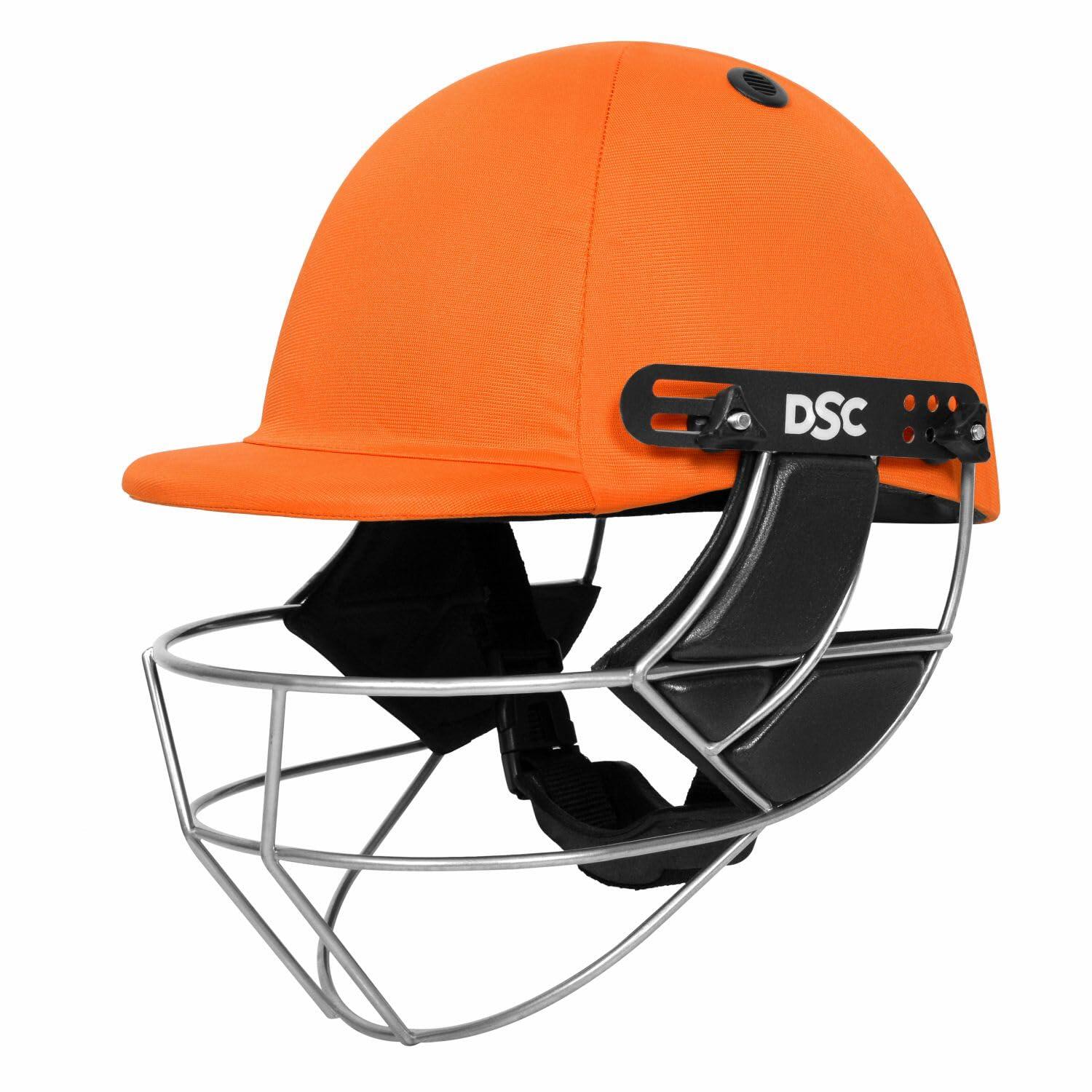 DSC DSC VERTEIDIGER Cricket Helm | Verstellbares Gitter | Leicht & stabil