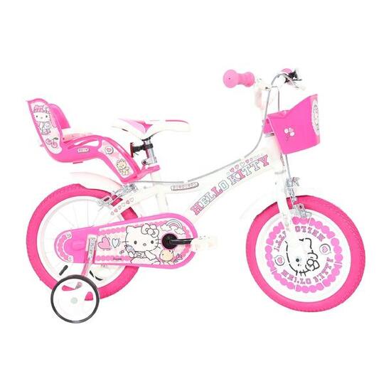Vélo Enfant 16 Pouces 5-7 Ans Hello Kitty