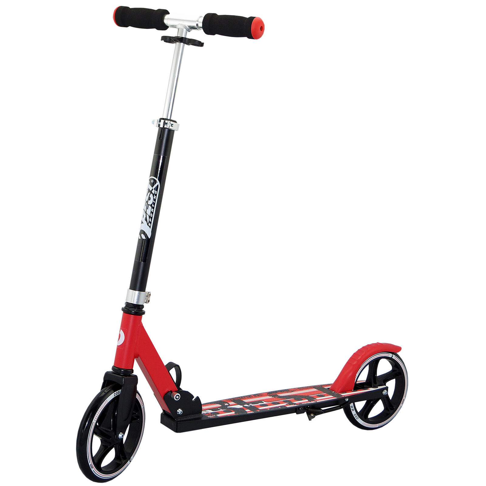 Best Sporting 30406 Scooter 205 Schwarz / Rot 2/5