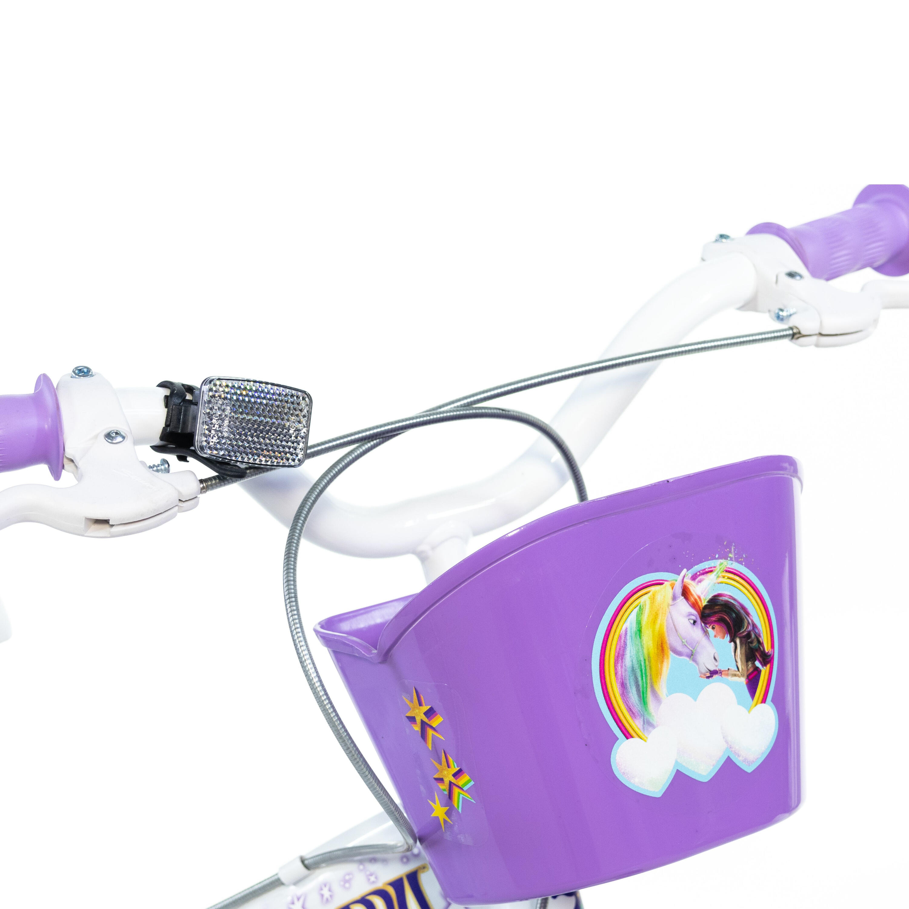 Kinderfiets 14 inch 4-6 jaar Unicorn Academy 3/6