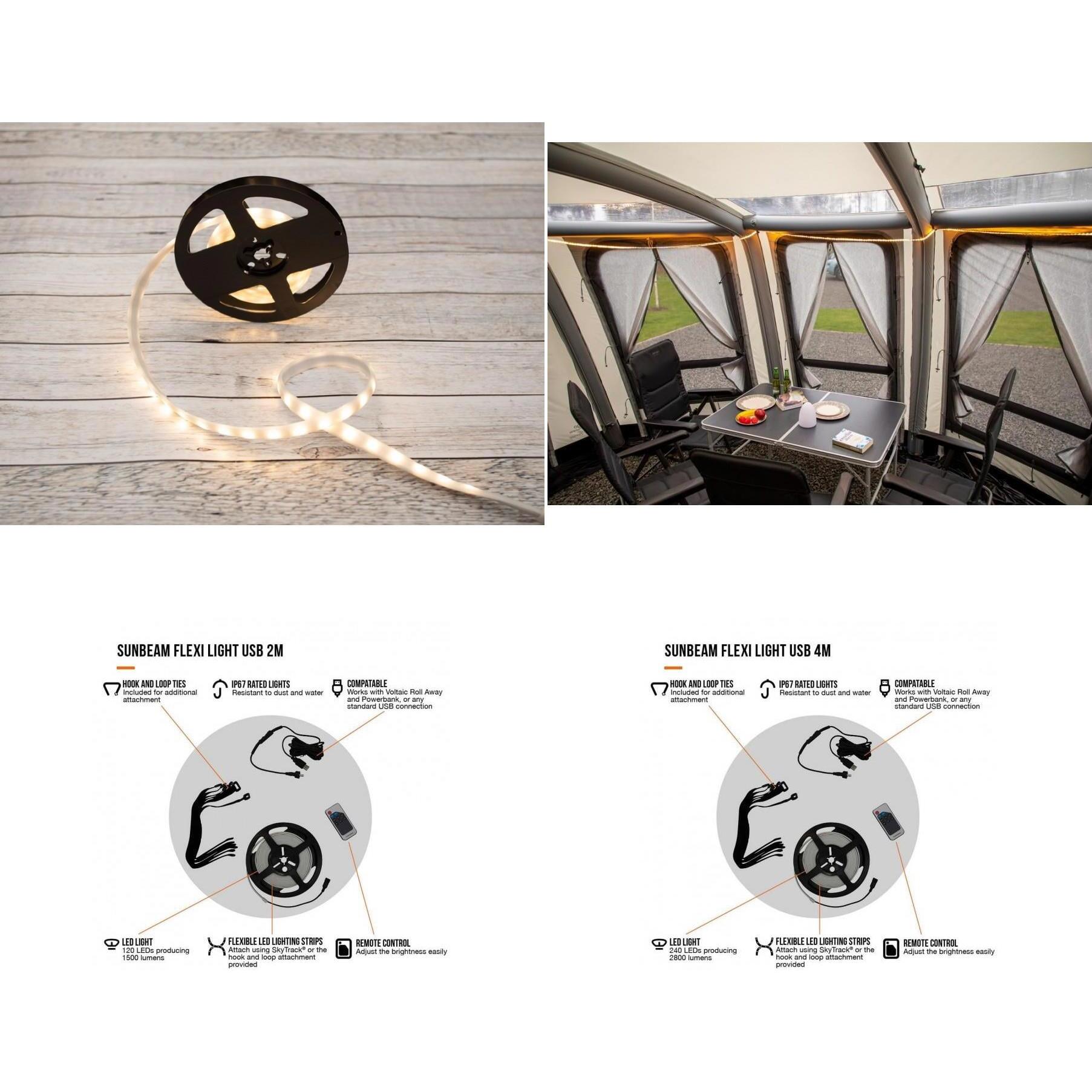 Vango Sunbeam Flexi Lights - 6 Metres 2/5