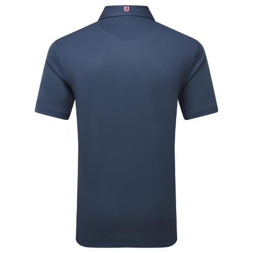 Footjoy Stretch Pique Heren Polo Shirt Dark Denim 2/2