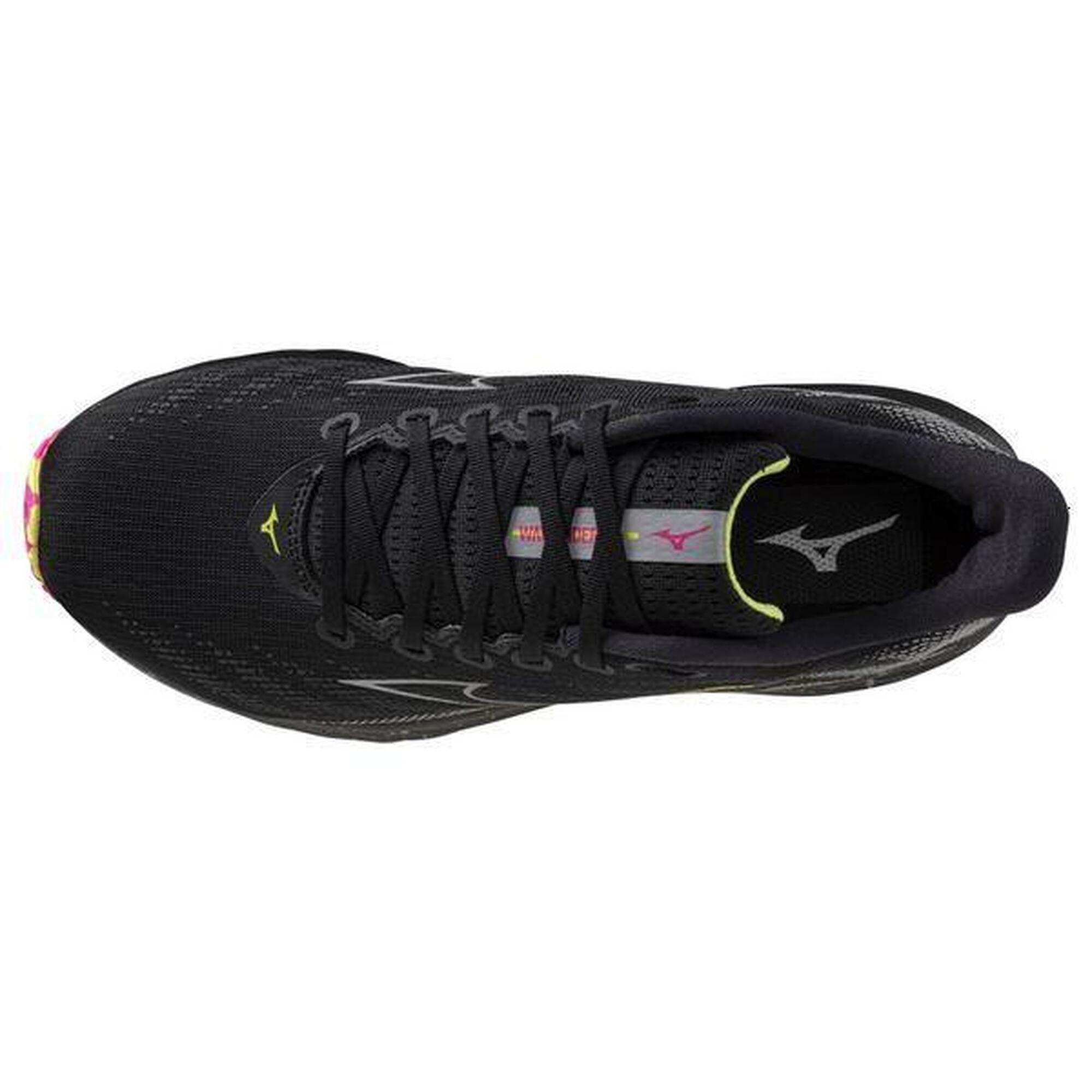 Chaussures Running Mizuno Wave Rider 28 Noir Unisexe