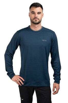 Trekking-Sweatshirt Herren Rab Centrum Crew blau