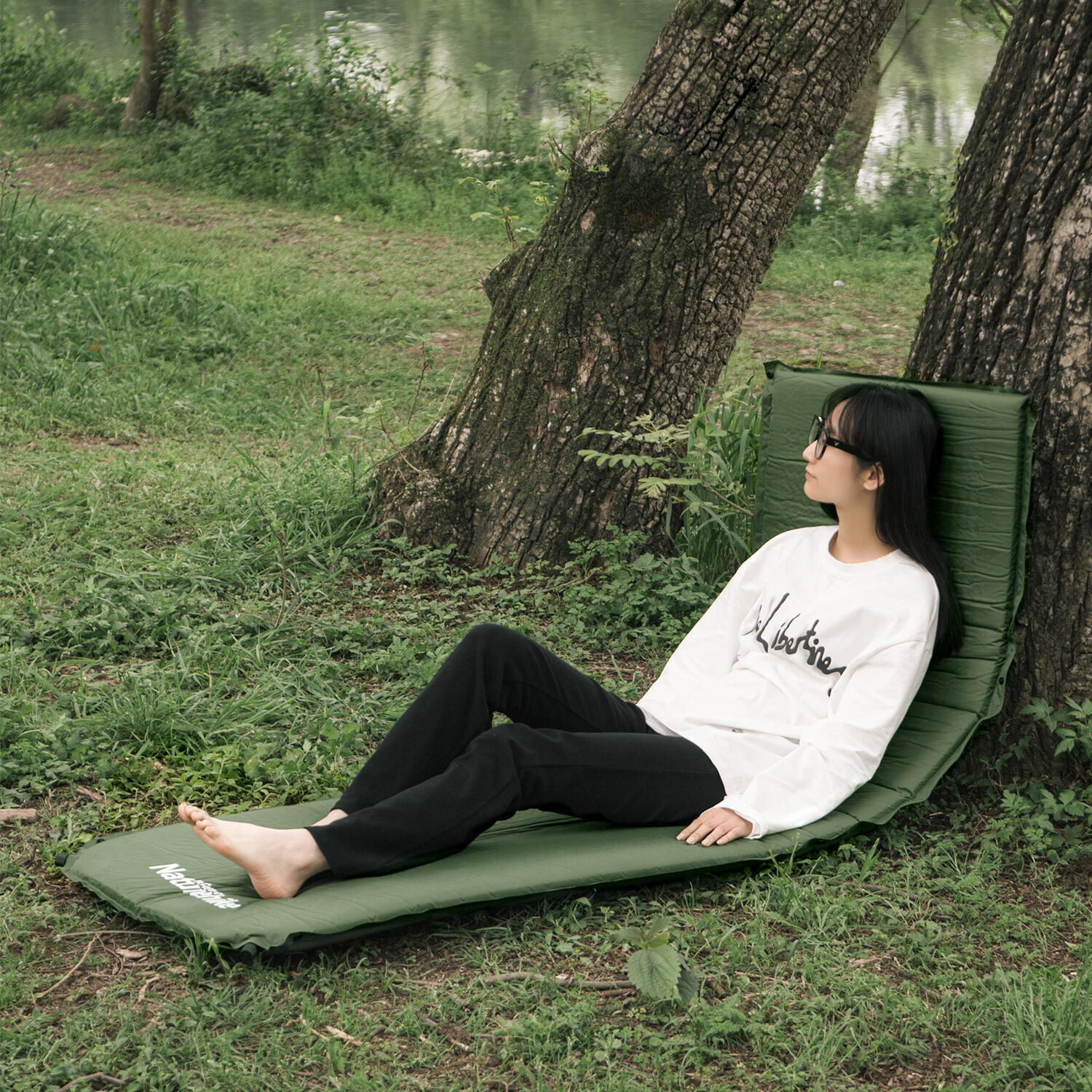 Naturehike self-inflating mattress with two valves 6/7
