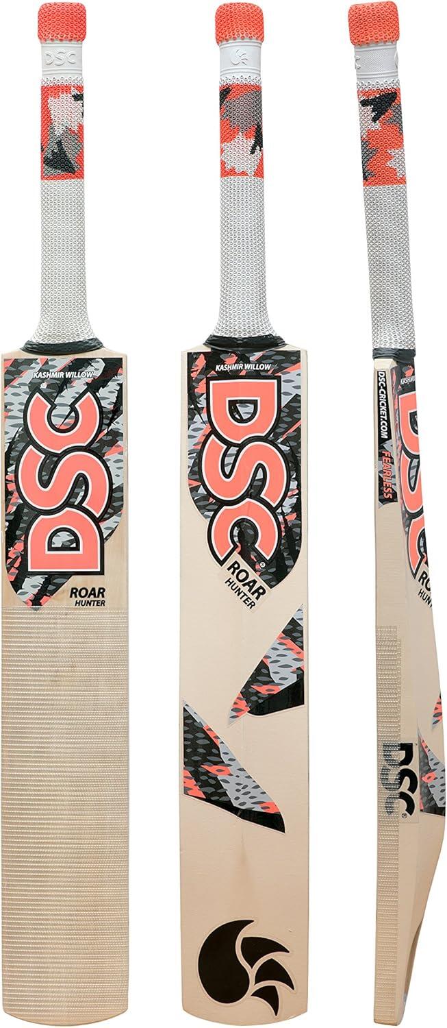 DSC Roar Hunter Kaschmir-Weiden-Cricket-Schläger | Allround-Spielstil 1/5