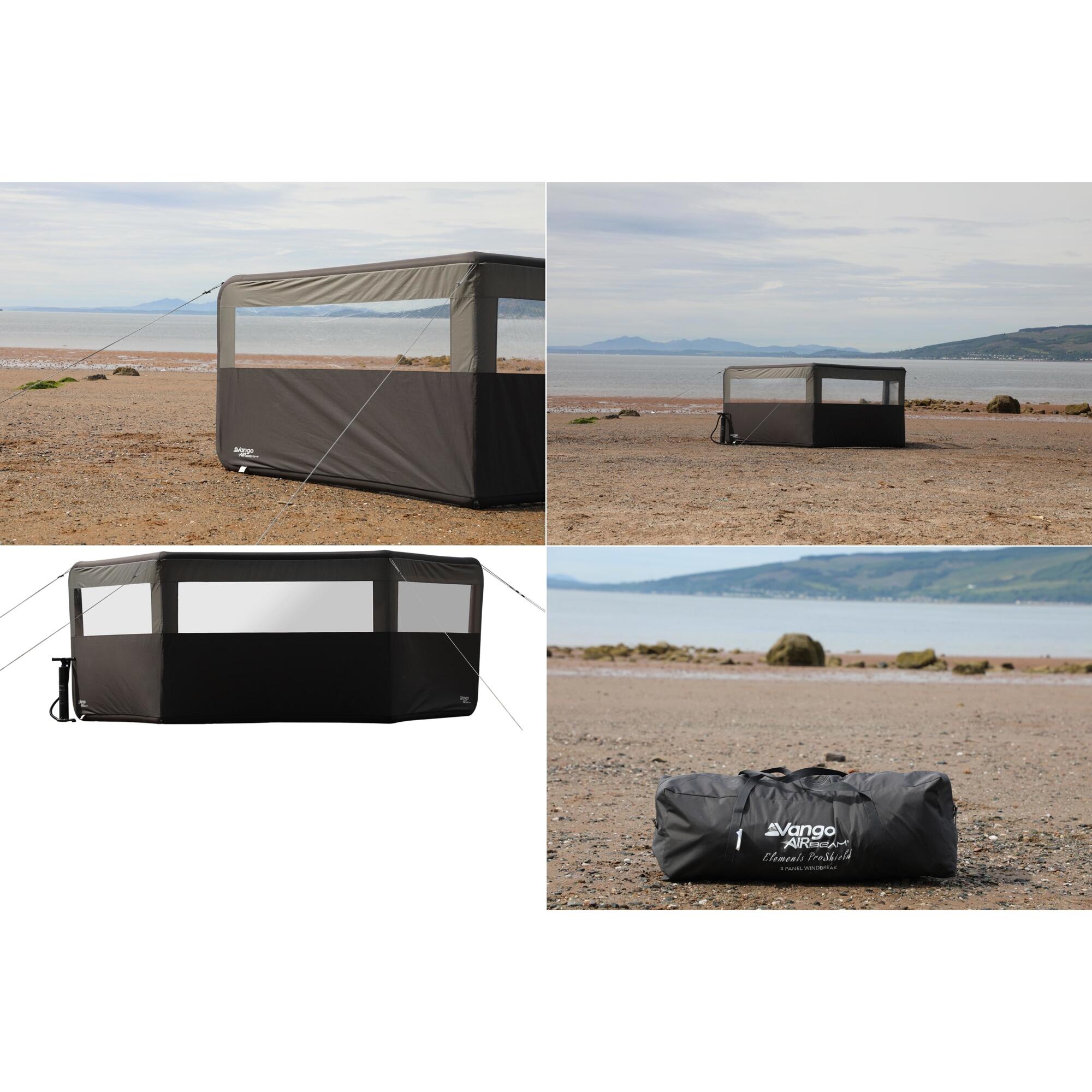 Vango Airbeam Modular Windbreak Full Windbreak (3 Piece) VANGO
