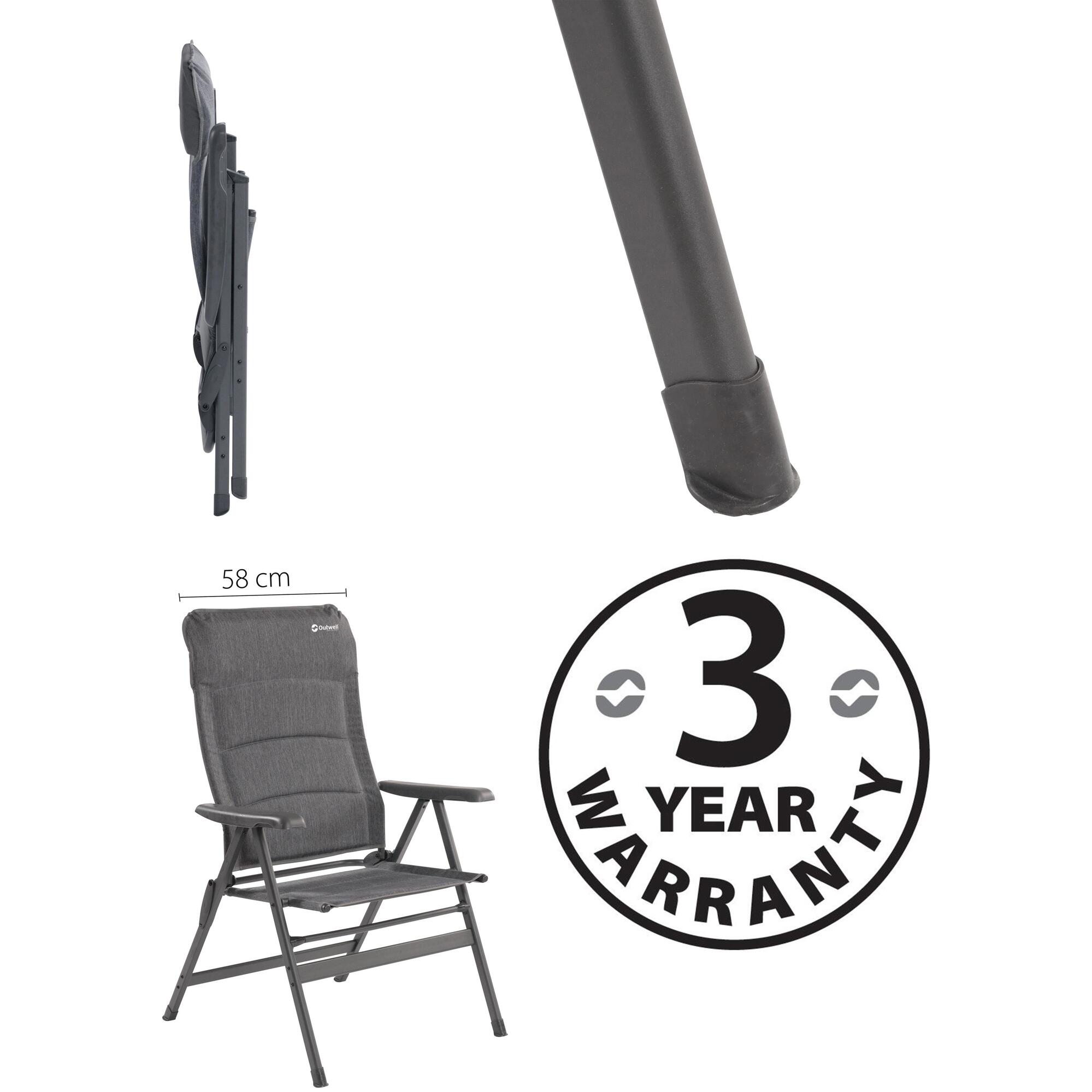 Outwell Trenton Premium Outdoor Camping Chair 3/4
