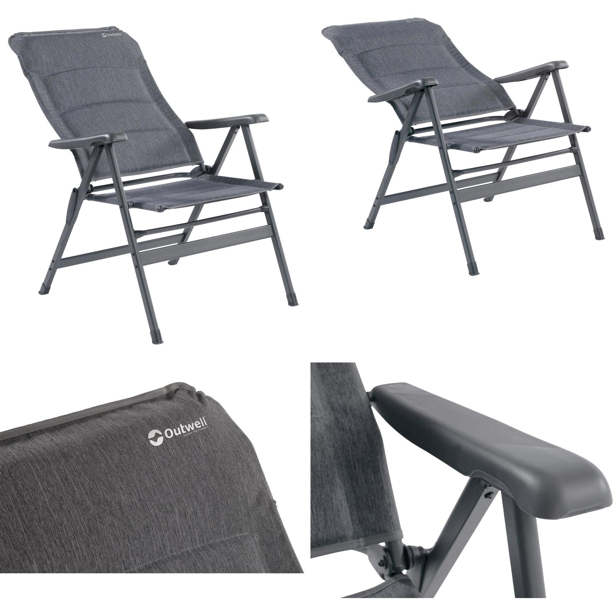 Outwell Trenton Premium Outdoor Camping Chair 2/4